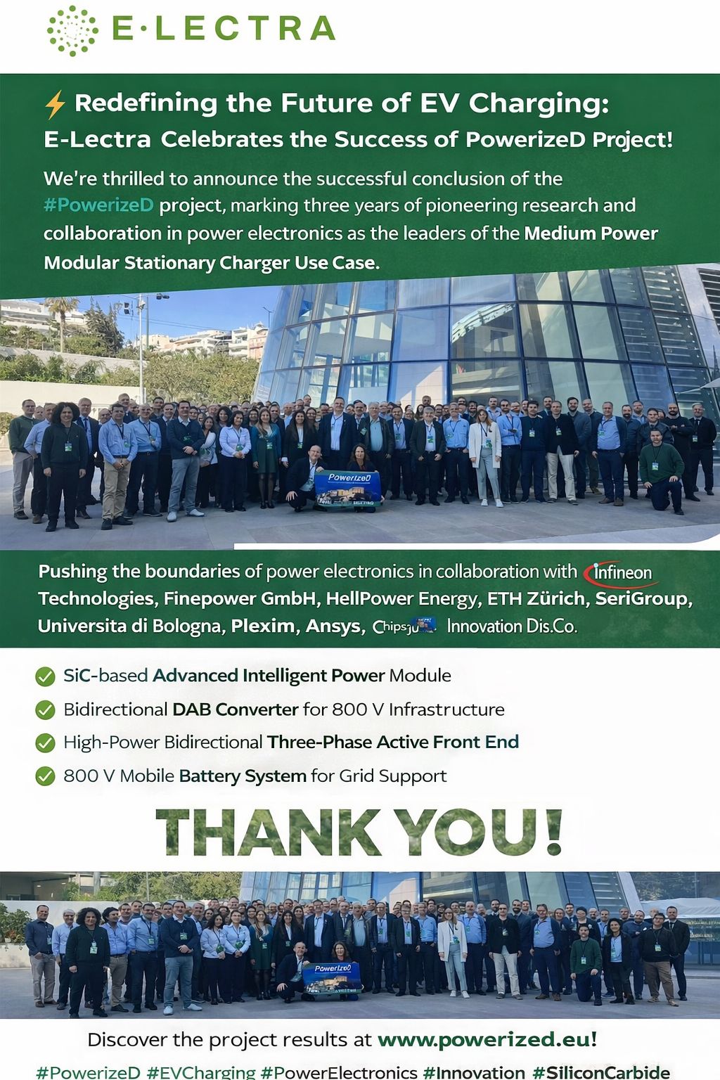 E-Lectra PowerizeD project update