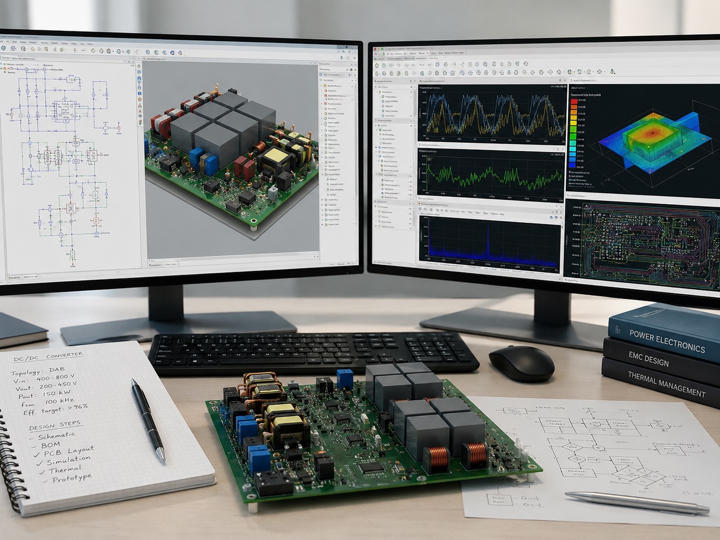 E-Lectra power electronics system design